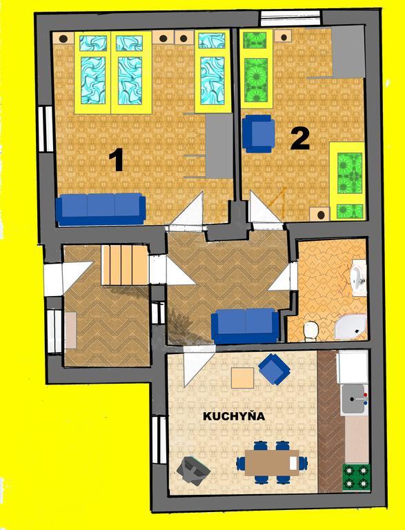 Apartmán u Benkov Lúčky Zimmer foto